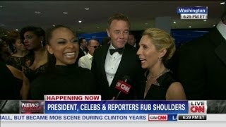 CNNs Turner and Bash at WHCA dinner [upl. by Neelloj]