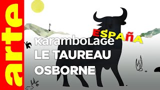 Le taureau Osborne  Karambolage España  ARTE [upl. by Ned]