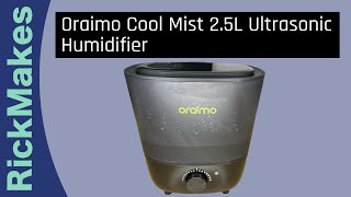 Oraimo Cool Mist 25L Ultrasonic Humidifier [upl. by Aicenet146]