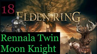 Elden Ring Shadow of the Erdtree  Part 18  Rennala Twin Moon Knight [upl. by Dick]