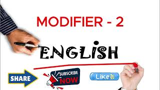 quotModifiers in English A Guide to Effective Writing for Class XIXIIquot [upl. by Nomled]