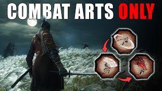 Can I beat Sekiro with only combat arts and only oncesort of [upl. by Janeva]