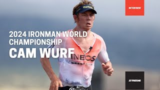 2024 Ironman World Championship  Post Race Interview Cameron Wurf [upl. by Gillett]