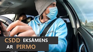 CSDD braukšanas eksāmens nokārtots ar PIRMO  Artūra eksāmena stāsts [upl. by Lenhard]