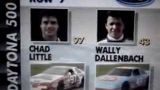 Starting Lineup for the Daytona 500 February 1994 [upl. by Ppilihp856]