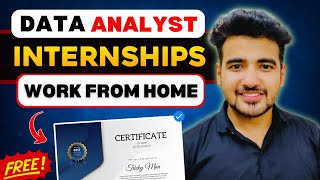 𝐃𝐚𝐭𝐚 𝐀𝐧𝐚𝐥𝐲𝐬𝐭 ➤ Work From Home Internships  Free Online Internship for Students in 2024 [upl. by Erreipnaej975]