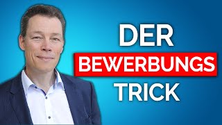 Bewerbungsschreiben 5 Tricks die dir KEINER verrät [upl. by Sandro739]