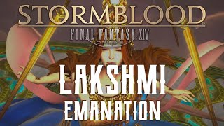 Emanation  The Lady of Bliss Lakshmi Trial Guide  FFXIV Stormblood [upl. by Alysoun]