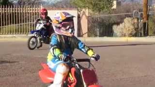 Дети на мотоциклах Children riding on motorcycles [upl. by Anilak]