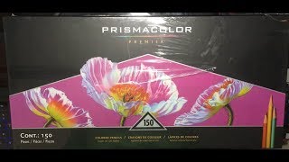 Prismacolor Colored Pencil 150 Set Haul  Unboxing amp Review [upl. by Annavoj]