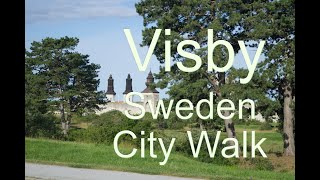 Visby Morning Walk Exploring a Medieval city in Sweden [upl. by Tisha]