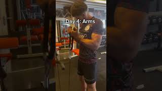 My favorite workout split gym explore training Follow for more fitnessdiet tips amp workouts [upl. by Al155]