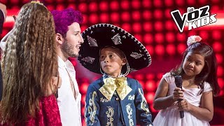 David Majo Valiente y Alana cantan Mi Salón está de Fiesta  Batallas  La Voz Kids Colombia 2018 [upl. by Quick]