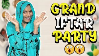 Grand Iftar Party  Uzma Ki Dunya [upl. by Strade311]