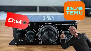 I Bought a £7 Amp From Temu temu utilitariantv [upl. by Cerelly]