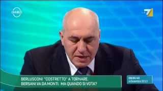 CROSETTO LASCIA LO STUDIO TV quotMI SONO ROTTO NON HO PIU NIENTE DA DIREquot [upl. by Dreeda]