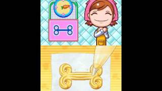 Cooking Mama 3 French Cruller Perfect Score TAS [upl. by Polinski939]