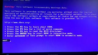 How to Repair corrupted hard drive with DBAN Hindi [upl. by Yesrej]