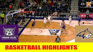 Weber State vs Montana State Basketball Game Highlights  2024 College Basketball [upl. by Eibot]