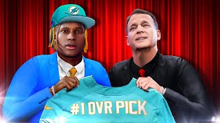 I DRAFTED THE FIRST 99 OVERALL ROOKIE IN NFL HISTORY Dolphins S3 [upl. by Fredela688]