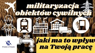 Militaryzacja obiektów cywilnych i jej skutki Dotyczy to Twojej pracy ustawa o obronie Ojczyzny [upl. by Agosto]