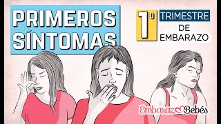 🆘😣 PRIMEROS SÍNTOMAS de EMBARAZO  Primeros días  1º Trimestre [upl. by Aihsinat]