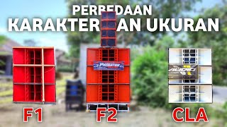 BENING  DIBANDING CLA amp F1 BEGINI PERBEDAAN KARAKTER BOX SUB F2 PREDATOR [upl. by Fawne880]