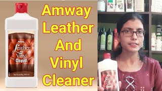 How to Use Amway Leather And Vinyl Cleaner [upl. by Trauner]