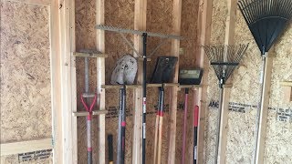 7 Easy Shed Organizing DIY Projects [upl. by Durman]