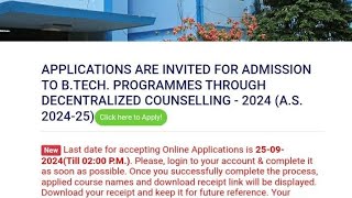 Decentralised counseling Notice Date Out😱  Very Few Seats left ❌  WBJEE 2024 [upl. by Lundgren]