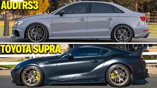 Supra VS RS3 Which is The Better Buy for 50000 [upl. by Lenahc]