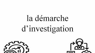 la démarche d’investigation  exemple [upl. by Isoais]