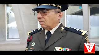 AL REFERIRSE DE LOS POLICÍAS EL COMANDANTE DE LA ZONA MILITAR [upl. by Alyehc]