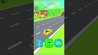 Shape shifting2 game level594 hyper casual game shapeshifting gameplay gaming shortvideo [upl. by Eiroj]