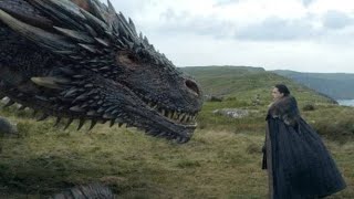 Jon meets drogon and Rheagal game gameofthrones [upl. by Runstadler820]