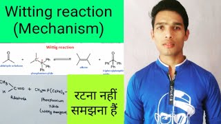 Wittig reaction mechanism in hindi [upl. by Nnylorac]