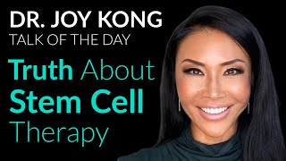 The TRUTH about STEM CELL therapy 🧬  Dr Joy Kong [upl. by Everrs]