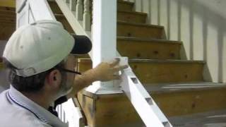 ASK SOUTHERN Part 2 of 3  How to Install a Stair Rail System [upl. by Aderfla]