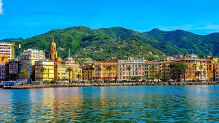 Rapallo Italy🔷 Liguria 4K ULTRA HD Virtual City Tour Best of Italy 2021 [upl. by Intosh]