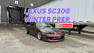 Lexus 2jz Sc300 winter maintenance [upl. by Ahkihs]