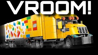 Lego Delivery Truck Set 60440 Review [upl. by Noired]