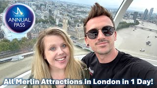 All Merlin Attractions in London in 1 Day [upl. by Ifen]