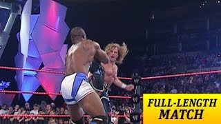 FULLLENGTH MATCH  Raw  Shawn Michaels vs Shelton Benjamin [upl. by Nevad737]