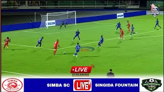 🔴LIVE Simba vs Singida Fountain Gate  Full Stream Ligi Kuu Tanzania BaraNBC Premier League2024 [upl. by Ytsud]