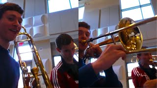 Arabesque from a 2nd Trombonists Perspective [upl. by Mountford]