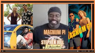 Stephen Hill Magnum PI Season 5 Interview [upl. by Ainekahs59]