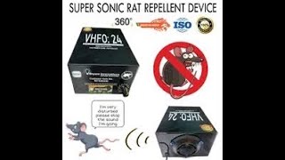 Mouse Repellent Noise x2 Wall penetrationd NO ADS Ultrasonic Rat Repellent Sound [upl. by Neufer]