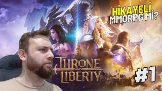 THRONE AND LIBERTY İLK İZLENİM  HİKAYELİ MMORPG Mİ  CANLI [upl. by Greg863]