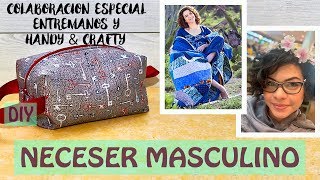 Cómo hacer un neceser masculino [upl. by Darcee]