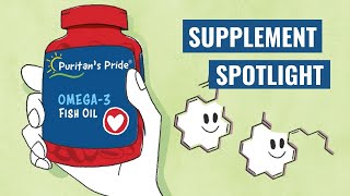 Supplement Spotlight Omega 3 Fish Oil  Puritans Pride [upl. by Orihakat]